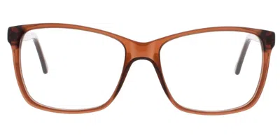 Andy Wolf 5037 T Men's Glasses Brown Size 54 - Free Lenses - Blue Light Block Available