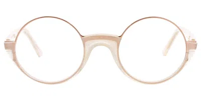 Andy Wolf 5041 L Women's Glasses Gold Size 47 - Free Lenses - Blue Light Block Available