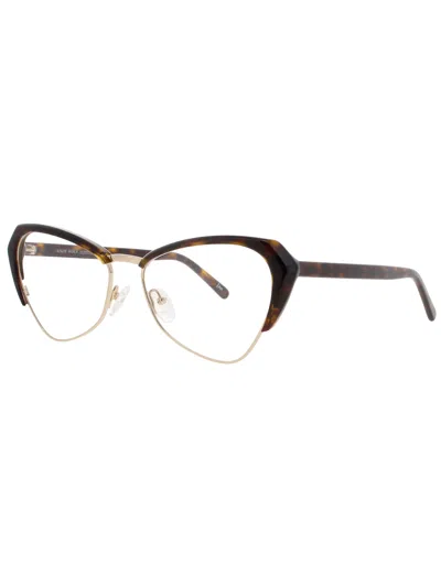 Andy Wolf 5047 Women's Eyeglasses - Designer Frame For Elegance In Brown