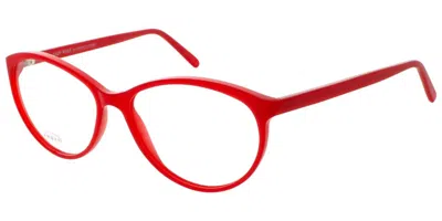 Andy Wolf 5056 K Occhiali Da Vista Rossi Per Donna (solo Montatura) In Red