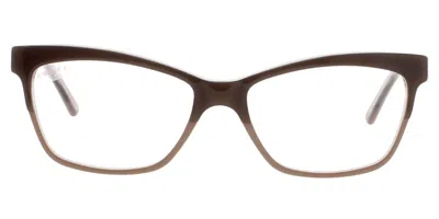 Andy Wolf 5061 G Women's Glasses Brown Size 54 - Free Lenses - Blue Light Block Available