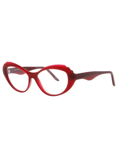 Andy Wolf 5063 Acetate Women's Eyeglasses In Brown