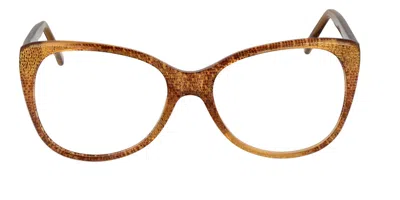 Andy Wolf 5071 E Occhiali Da Vista Marroni Per Donna (solo Montatura)