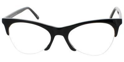 Andy Wolf 5078 A Occhiali Da Vista Neri Per Donna (solo Montatura) In Black