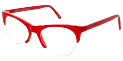 Andy Wolf 5078 C Occhiali Da Vista Rossi Per Donna (solo Montatura) In Red