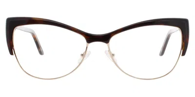 Andy Wolf 5082 B Women's Glasses Tortoiseshell Size 56 - Free Lenses - Blue Light Block Available In Multi