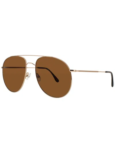 Andy Wolf Anatol Mini Unisex Sunglasses In Brown
