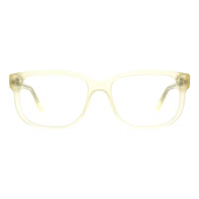 Andy Wolf Beige Acetate Glasses (frames) In Neutral