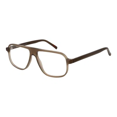 Andy Wolf Beige Acetate Glasses  (frames) In Sand