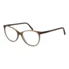 Andy Wolf Unisex Optical Frames In Brown