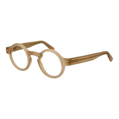 Andy Wolf Beige Unisex Optical Frames
