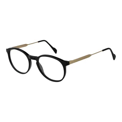 ANDY WOLF ANDY WOLF BLACK UNISEX GLASSES  FRAME