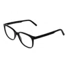 Andy Wolf Black Unisex Glasses  Frame In Black