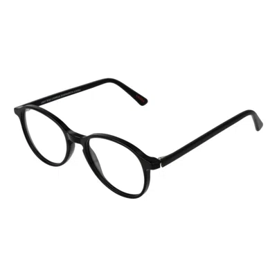ANDY WOLF ANDY WOLF BLACK UNISEX GLASSES  FRAME