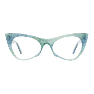 Andy Wolf Blue Acetate Glasses (frames)