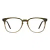 Andy Wolf Brown Acetate Glasses (frames) In Multi