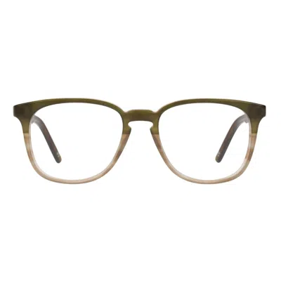 Andy Wolf Brown Acetate Glasses (frames) In Multi