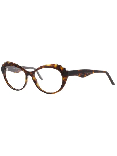 Andy Wolf Designer 5062 Women's Eyeglasses In Brown