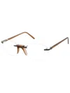 Andy Wolf Erez Eyeglasses In Brown