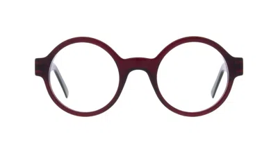 Andy Wolf Eyeglasses In Burgundy