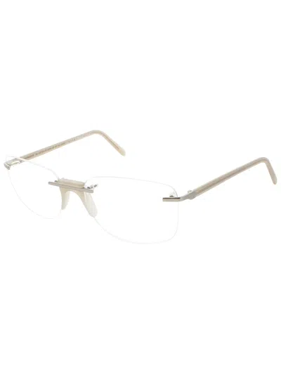 Andy Wolf Fenn Designer Eyeglasses For Men In Silver