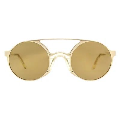 Andy Wolf Gold Metal Sunglasses
