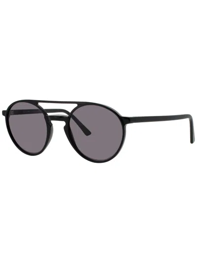 Andy Wolf Grasp Unisex Acetate Sunglasses In Black