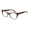 Andy Wolf Unisex Optical Frames In Brown