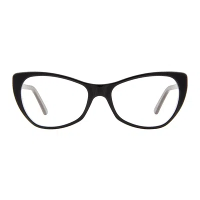 Andy Wolf Gray Acetate Glasses (frames) In Black