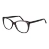 Andy Wolf Gray Unisex Optical Frames In Black