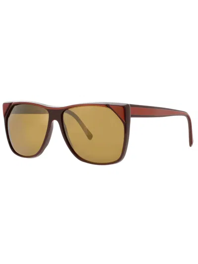 Andy Wolf Jenna J. Sunglasses In D - Navy/red - Green Tint