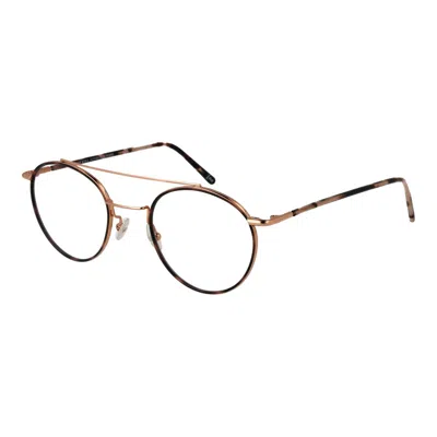 Andy Wolf Metal Glasses (frames) In Brown