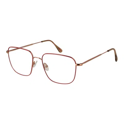 Andy Wolf Metal Glasses (frames) In Red