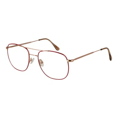 Andy Wolf Metal Glasses (frames) In Red