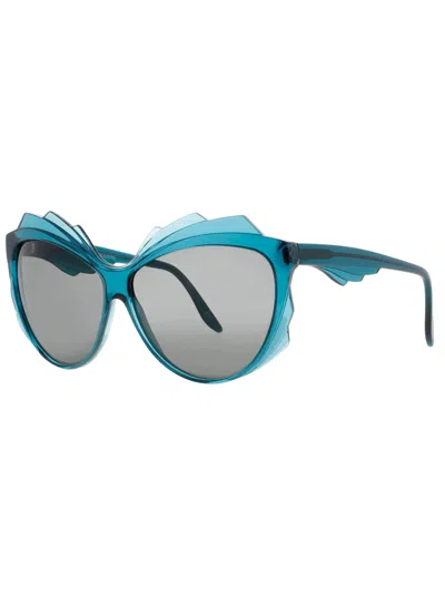 Andy Wolf Mini Designer Women's Sunglasses In Yellow