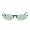 Andy Wolf Ophelia Green Sunglasses In Green