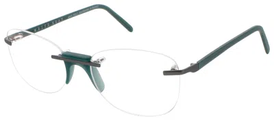 Andy Wolf Optical Glasses Brown In Green