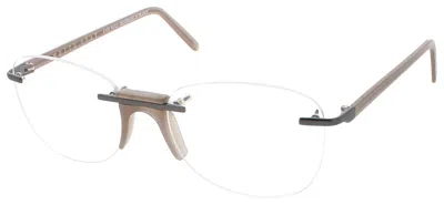 Andy Wolf Optical Glasses Brown In Grey