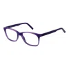 Andy Wolf Purple Unisex Optical Frames In Blue