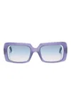 RECTANGLE-FRAME SUNGLASSES