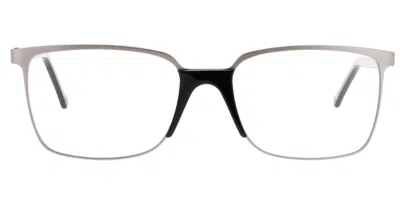 Andy Wolf Robinson A Men's Glasses Silver Size 56 - Free Lenses - Blue Light Block Available In Metallic