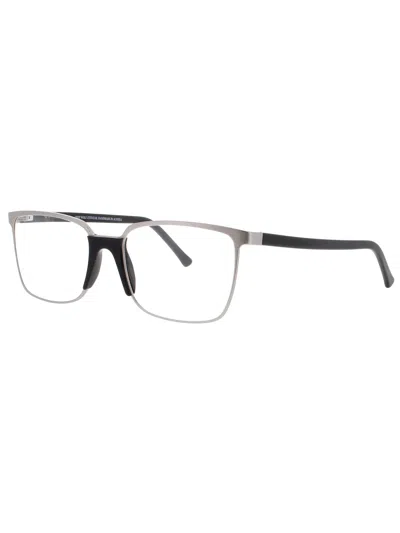 Andy Wolf Robinson Men's Eyeglasses - Modern Designer Frame In Gray