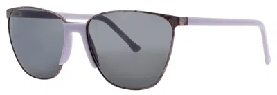 Andy Wolf Sunglasses Brown In Purple