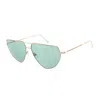 Andy Wolf Sunglasses In Gold