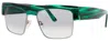 Andy Wolf Sunglasses Green In Multi