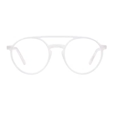 Andy Wolf Transparent Acetate Glasses (frames) In White