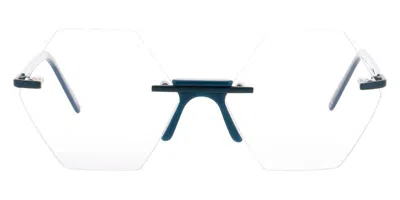 Andy Wolf Tristan E Men's Glasses Blue Size 52 - Free Lenses - Blue Light Block Available