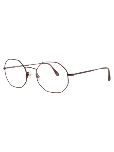 Andy Wolf Unisex 4729 Designer Metal Eyeglasses In Brown