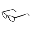 Andy Wolf Brown Unisex Optical Frames In Black