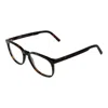 Andy Wolf Brown Unisex Optical Frames In Black